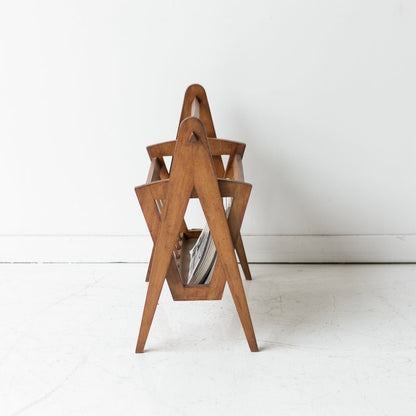 Wood Magazine Stand