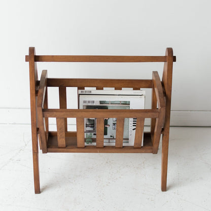 Wood Magazine Stand