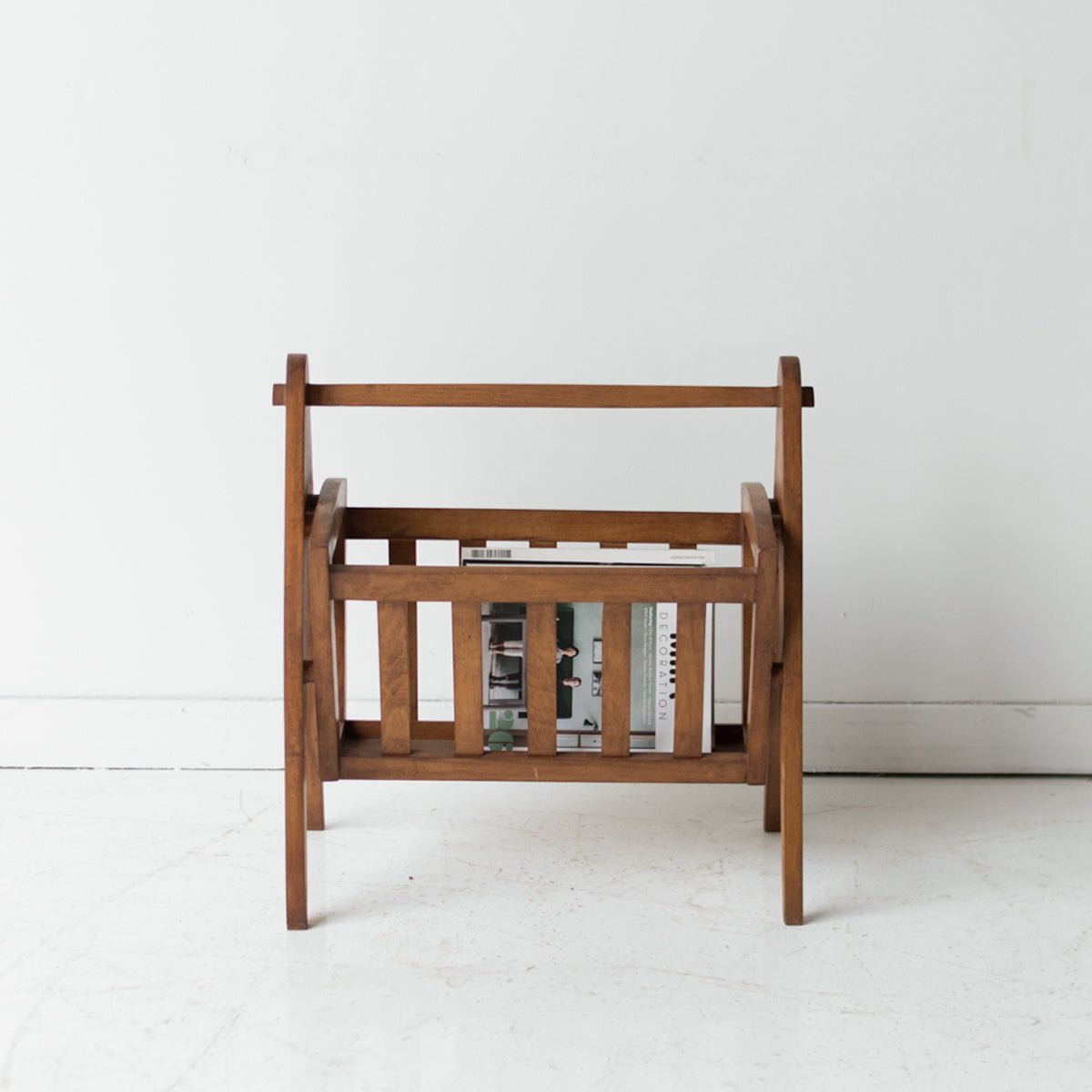 Wood Magazine Stand