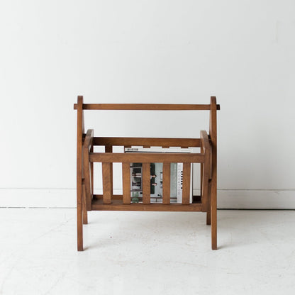 Wood Magazine Stand