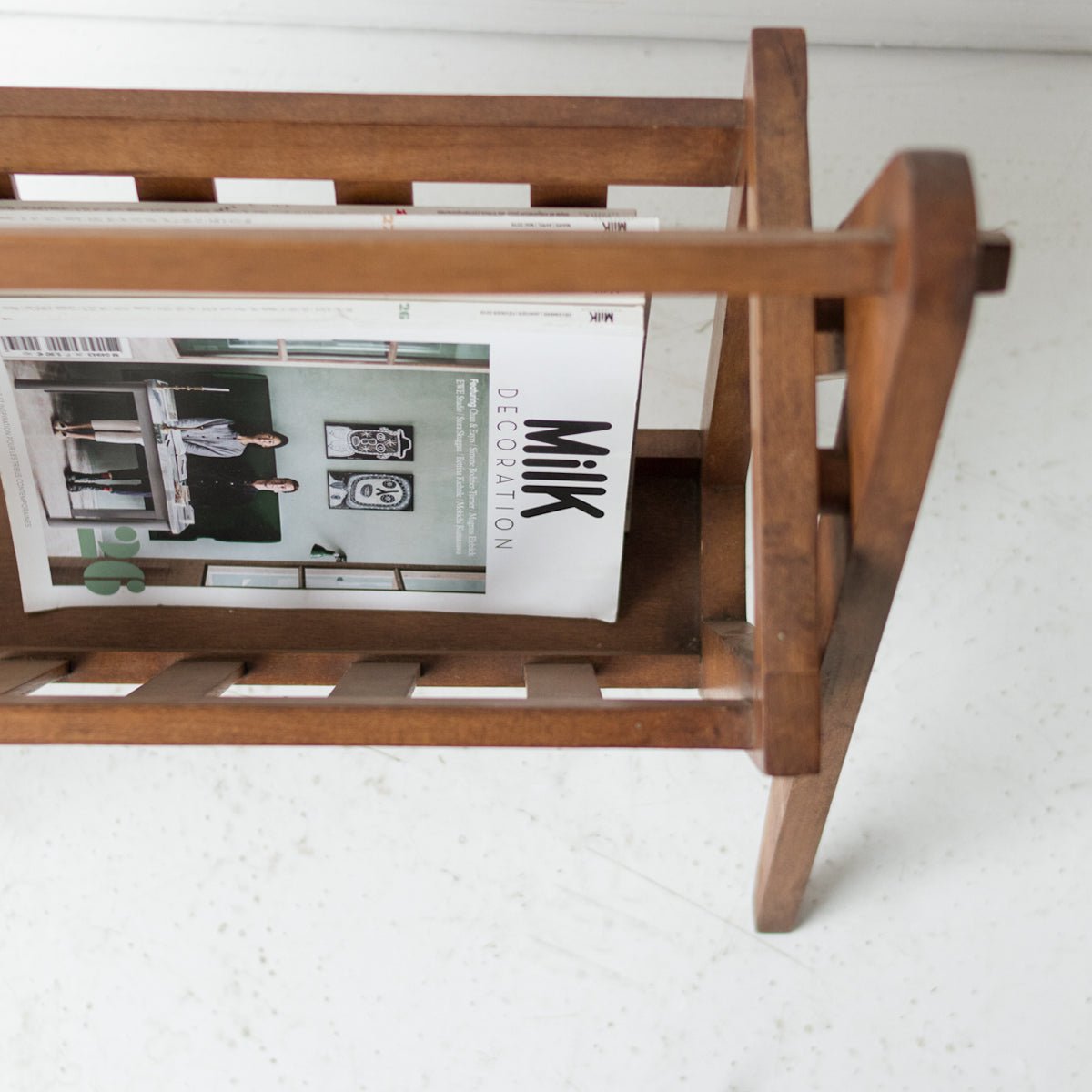 Wood Magazine Stand