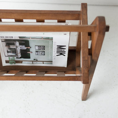 Wood Magazine Stand